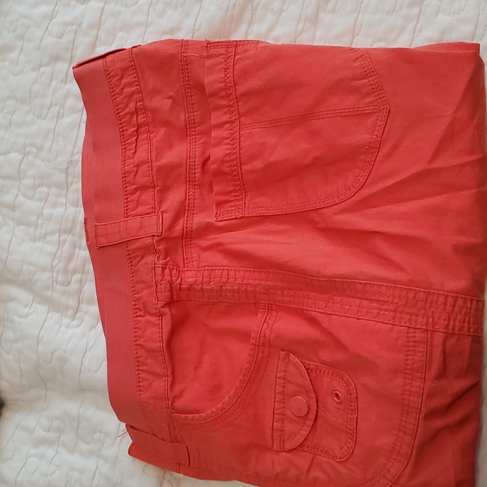 Lee, orange capris size 12